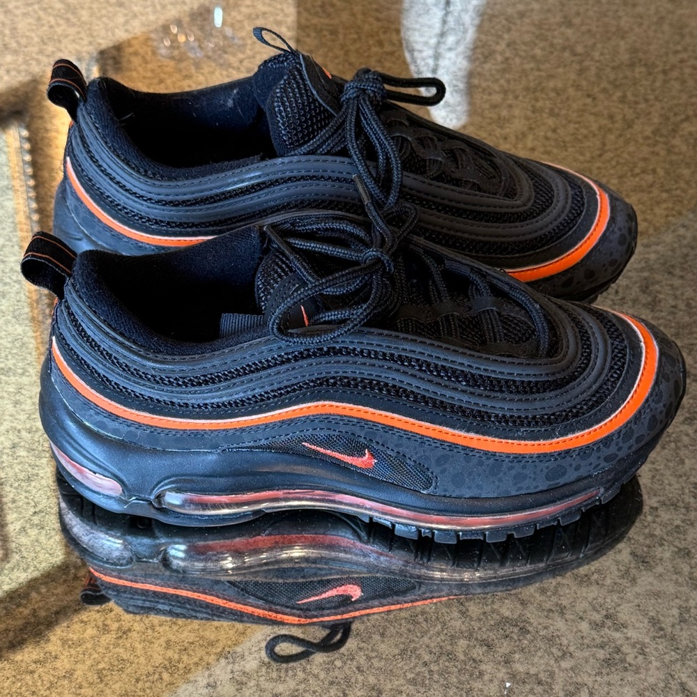 Black and Orange Air Max 97